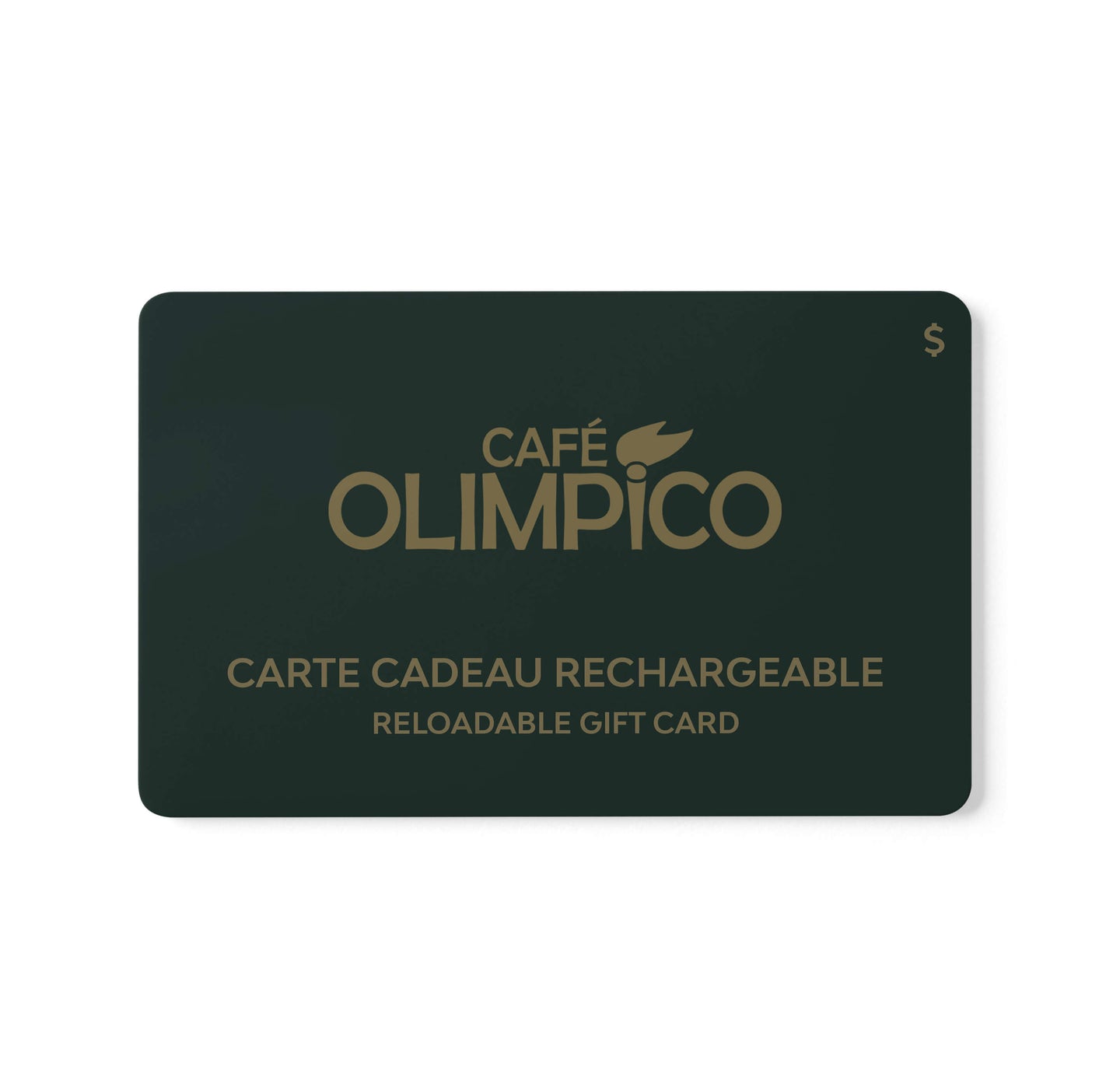 Cafe Olimpico Coffee Shop Gift Card